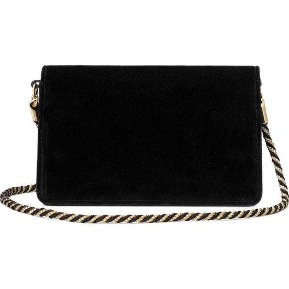 Gucci Mini Broadway Velvet Crystal Crossbody Bag NEW W DUST BAG VERY RARE BAG! - Picture 3 of 9